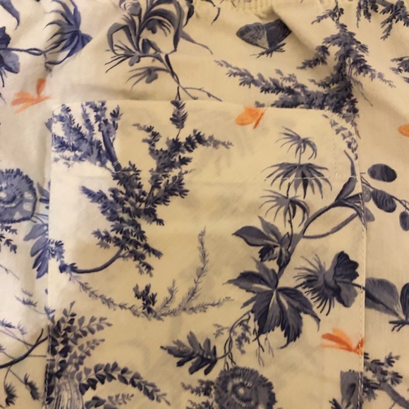 GAP Floral Pajama Pants with Pink Drawstring - Picture 3 of 16